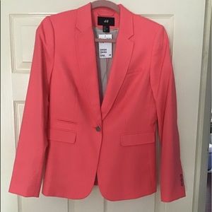 BNWT H&M Peach Color Blazer